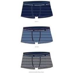 BOXER NAVIGARE BIELASTICO SLIP MODA 2/8
