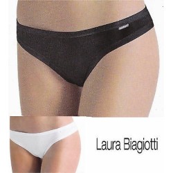 BRASILIANA CON BORDO LAURA BIAGIOTTI COTONE SLIP