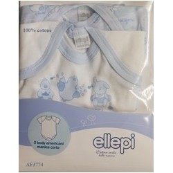 BODY M/M ELLEPI COTONE AMERICANO  3MESI
