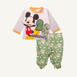DUE PEZZI  ML DISNEY COTONE TUTINA MASCH 0/12