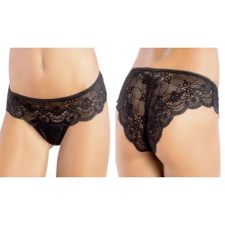 IN PIZZO JIADEA COTONE SLIP NERO